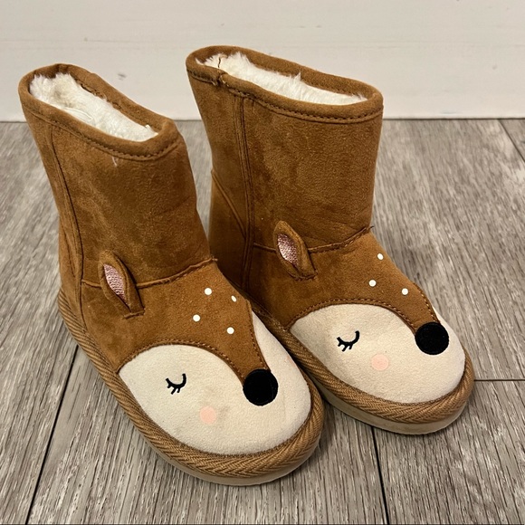 Little “deer” ugg style boots - Picture 1 of 1